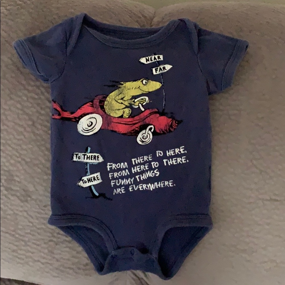 Dr. Seuss baby onesie